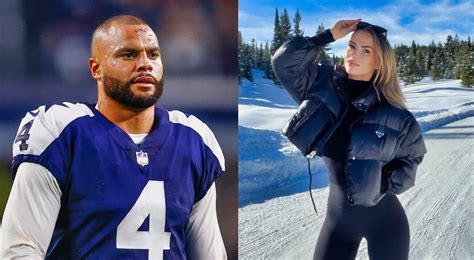 Cowboys Dak Prescott rebound girlfriend after Natalie Buffett。